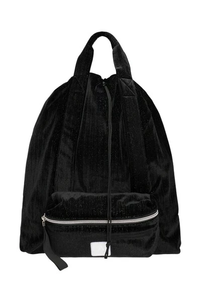 Emporio Armani EA7 Rugzakken Velour Backpack With Logo Black 6 Emporio Armani EA7 Rugzakken Velour Backpack With Logo Black - Afbeelding 4