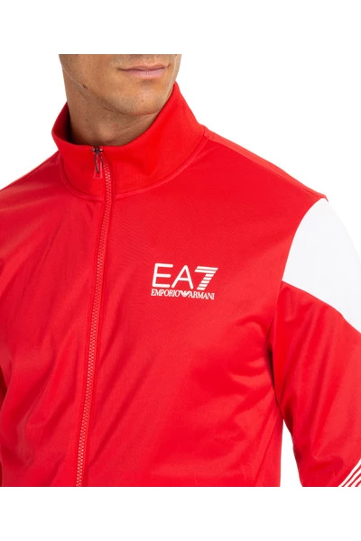 Emporio Armani EA7 Trainingspakken Tracksuit Pants With Sweatshirt Fashion 7 Lines Red 7 Emporio Armani EA7 Trainingspakken Tracksuit Pants With Sweatshirt Fashion 7 Lines Red - Afbeelding 5