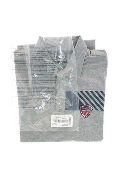 Emporio Armani EA7 Polo's T-shirt Gray 8 Emporio Armani EA7 Polo's T-shirt Gray - Afbeelding 6