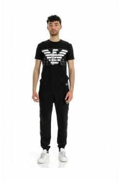 Emporio Armani EA7 Shirts T-shirt Black -Goedkope Emporio Armani EA7 winkel 8837fb3049623154cf0bc4e3bf0c0482