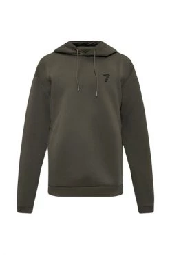 Emporio Armani EA7 Hoodies & Sweatvesten Logo-printed Hoodie Green -Goedkope Emporio Armani EA7 winkel 8a47c1d203459d24ebebbf2f9d84cd63