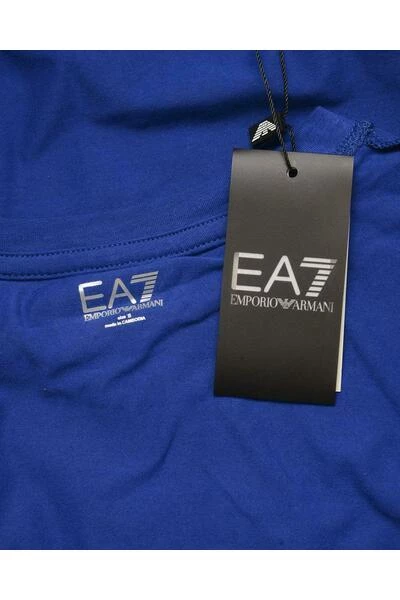 Emporio Armani EA7 Shirts T-shirt Blue 4 Emporio Armani EA7 Shirts T-shirt Blue - Afbeelding 2