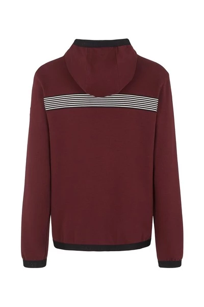 Emporio Armani EA7 Hoodies & Sweatvesten Zip Through Jacket Red 4 Emporio Armani EA7 Hoodies & Sweatvesten Zip Through Jacket Red - Afbeelding 2