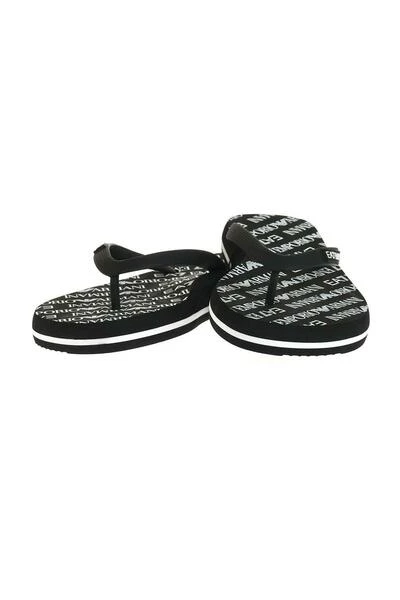 Emporio Armani EA7 Slippers Flip Flops Black 7 Emporio Armani EA7 Slippers Flip Flops Black - Afbeelding 5