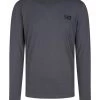 Emporio Armani EA7 Longsleeves Long Sleeve Tops Gray