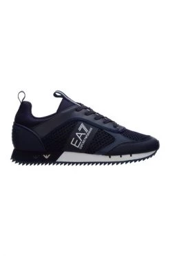 Emporio Armani EA7 Side Logo Sneakers Blue