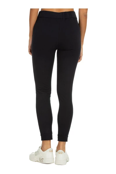 Emporio Armani EA7 Leggings & Treggings Women's Sport Tracksuit Trousers Black 4 Emporio Armani EA7 Leggings & Treggings Women's Sport Tracksuit Trousers Black - Afbeelding 2