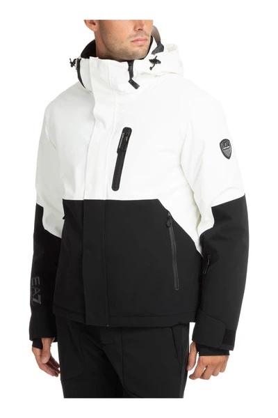 Emporio Armani EA7 Winterjassen Men's Ski Jacket Winter Stratum 7 White 7 Emporio Armani EA7 Winterjassen Men's Ski Jacket Winter Stratum 7 White - Afbeelding 5