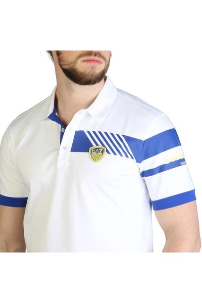 Emporio Armani EA7 Polo's Polo 3GPF68_PJ20Z White 5 Emporio Armani EA7 Polo's Polo 3GPF68_PJ20Z White - Afbeelding 3