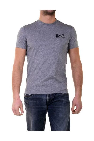 Emporio Armani EA7 Shirts T-shirt Gray 5 Emporio Armani EA7 Shirts T-shirt Gray - Afbeelding 3