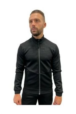 Emporio Armani EA7 Hoodies & Sweatvesten Zip-throughs Black