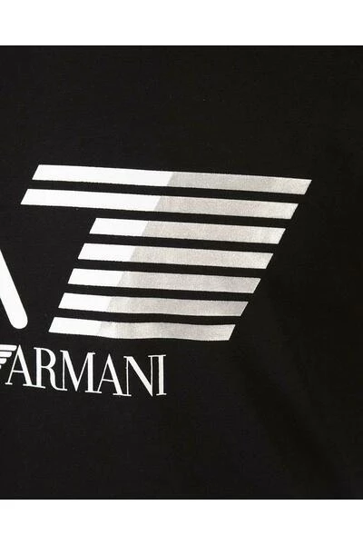 Emporio Armani EA7 Shirts T-SHIRT Black 3 Emporio Armani EA7 Shirts T-SHIRT Black