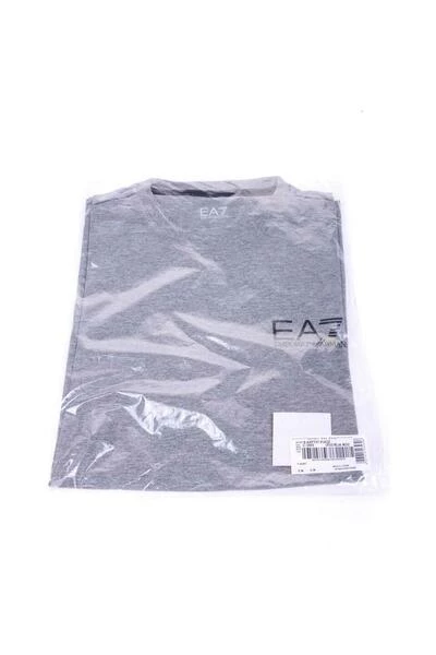Emporio Armani EA7 Shirts T-shirt Gray 3 Emporio Armani EA7 Shirts T-shirt Gray