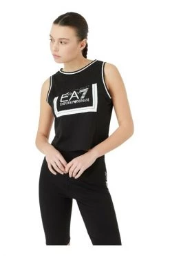 Emporio Armani EA7 Sportkleding & Sportschoenen Sporty Top Black