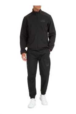 Emporio Armani EA7 Zomerjassen Men's Outerwear Jacket Blouson Ventus 7 Black -Goedkope Emporio Armani EA7 winkel 920799e7c932f1c761b02c883e9c1170