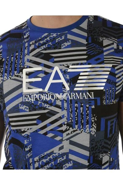 Emporio Armani EA7 Shirts T-shirt Blue 7 Emporio Armani EA7 Shirts T-shirt Blue - Afbeelding 5