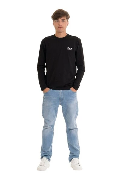 Emporio Armani EA7 Longsleeves T-SHIRT Black 5 Emporio Armani EA7 Longsleeves T-SHIRT Black - Afbeelding 3