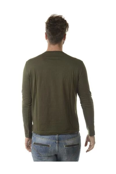 Emporio Armani EA7 Longsleeves T-shirt Green 5 Emporio Armani EA7 Longsleeves T-shirt Green - Afbeelding 3