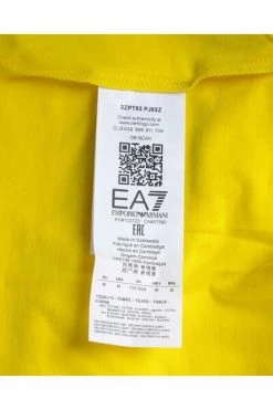 Emporio Armani EA7 Shirts T-shirt Yellow