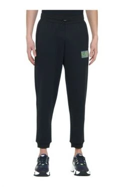 Emporio Armani EA7 Sweatpants Sportswear Pants Logo Pants Black
