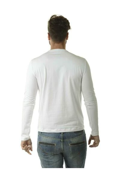 Emporio Armani EA7 Longsleeves T-shirt White 7 Emporio Armani EA7 Longsleeves T-shirt White - Afbeelding 5