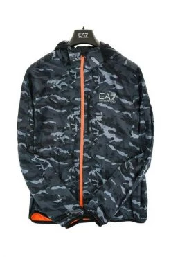 Emporio Armani EA7 Zomerjassen Jacket Gray -Goedkope Emporio Armani EA7 winkel 95a1b8979d325a60eb1e0d7cdbb164a6