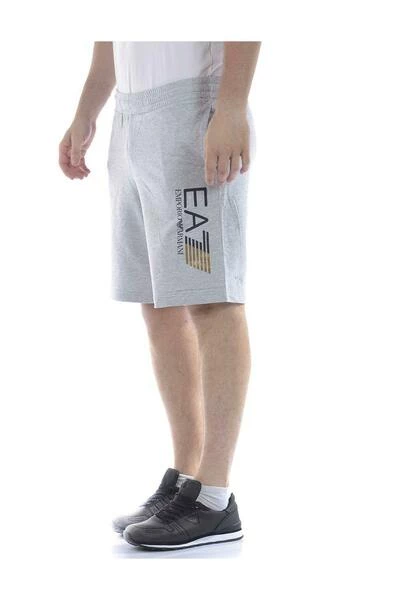 Emporio Armani EA7 Korte Broeken Shorts Gray 5 Emporio Armani EA7 Korte Broeken Shorts Gray - Afbeelding 3