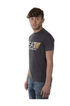 Emporio Armani EA7 Shirts T-shirt Gray -Goedkope Emporio Armani EA7 winkel 96c1ca34990ad318ae9b9b0b39a3fffb