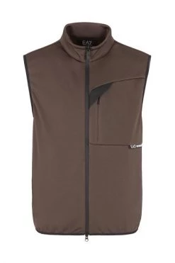 Emporio Armani EA7 Outdoorjassen Vest Brown