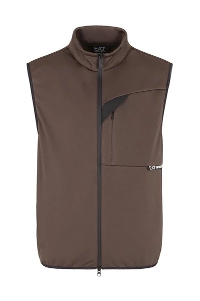 Emporio Armani EA7 Outdoorjassen Vest Brown 2 Emporio Armani EA7 Outdoorjassen Vest Brown