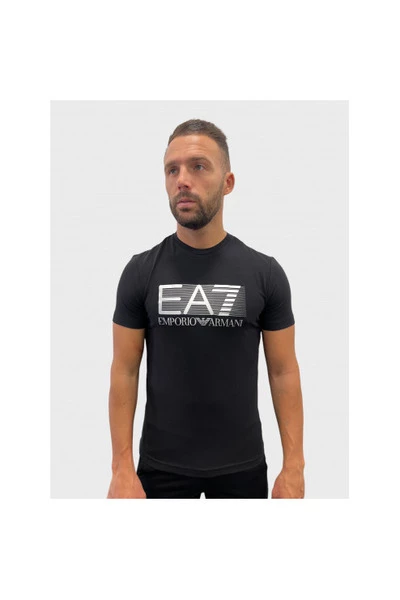Emporio Armani EA7 T-Shirts Black 5 Emporio Armani EA7 T-Shirts Black - Afbeelding 3