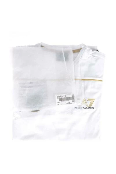 Emporio Armani EA7 Shirts T-shirt White 6 Emporio Armani EA7 Shirts T-shirt White - Afbeelding 4