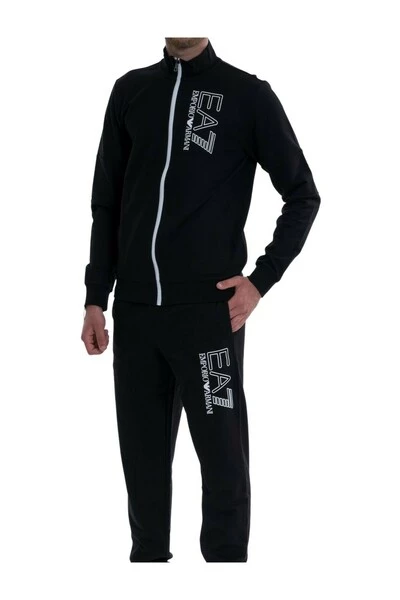 Emporio Armani EA7 Trainingspakken TRACKSUIT Black 5 Emporio Armani EA7 Trainingspakken TRACKSUIT Black - Afbeelding 3