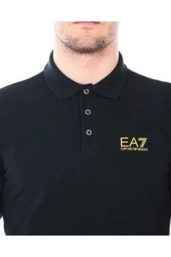 Emporio Armani EA7 Polo's T-shirt Black -Goedkope Emporio Armani EA7 winkel 98520761c696df4828b1f18fd221078c