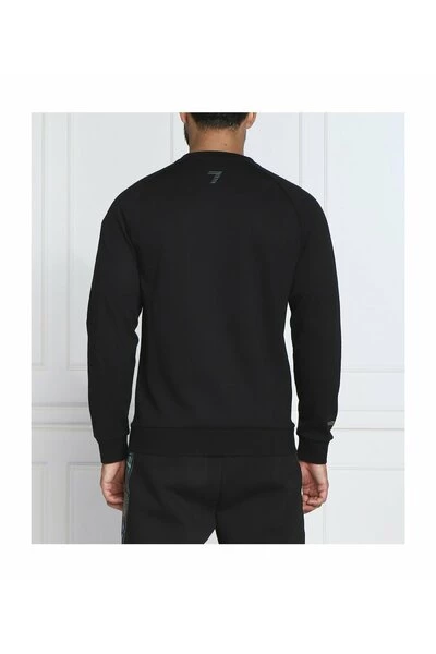 Emporio Armani EA7 Hoodies & Sweatvesten Sweatshirts Black 3 Emporio Armani EA7 Hoodies & Sweatvesten Sweatshirts Black