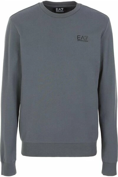 Emporio Armani EA7 Hoodies & Sweatvesten Sweatshirt Gray 3 Emporio Armani EA7 Hoodies & Sweatvesten Sweatshirt Gray
