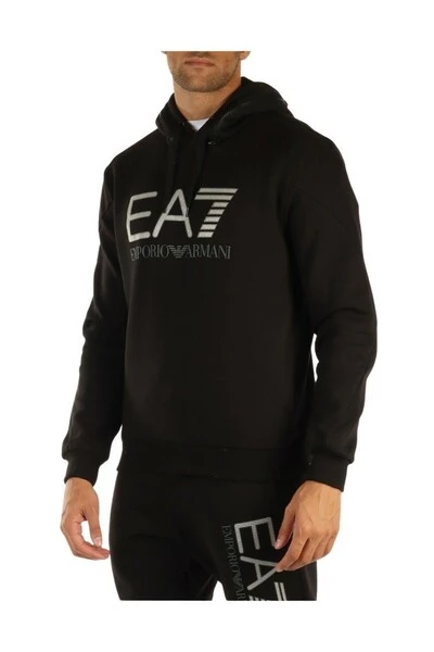 Emporio Armani EA7 Hoodies & Sweatvesten Hoodie Black 4 Emporio Armani EA7 Hoodies & Sweatvesten Hoodie Black - Afbeelding 2