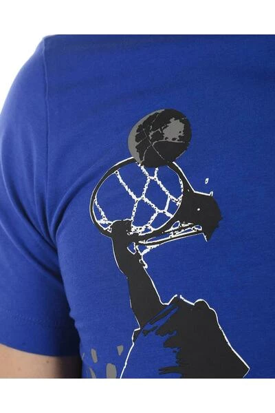 Emporio Armani EA7 Shirts T-shirt Blue 4 Emporio Armani EA7 Shirts T-shirt Blue - Afbeelding 2