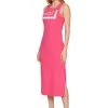 Emporio Armani EA7 Casual Jurken Dress Pink -Goedkope Emporio Armani EA7 winkel 9b2aa3382475980418a6288c2790f17f