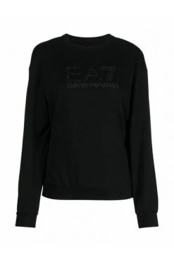 Emporio Armani EA7 Hoodies & Sweatvesten Sweatshirts Black