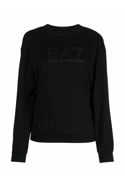 Emporio Armani EA7 Hoodies & Sweatvesten Sweatshirts Black 3 Emporio Armani EA7 Hoodies & Sweatvesten Sweatshirts Black