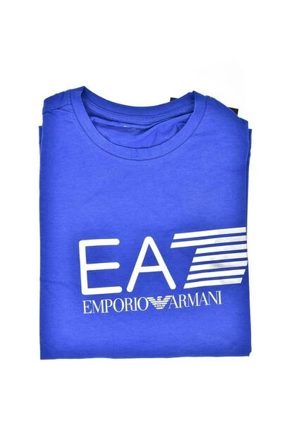 Emporio Armani EA7 Shirts T-shirt Blue 5 Emporio Armani EA7 Shirts T-shirt Blue - Afbeelding 3