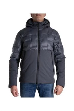 Emporio Armani EA7 Gewatteerde Jassen Jacket Gray -Goedkope Emporio Armani EA7 winkel a01b9ca81bea7214ed8ba2dbb16cdeda
