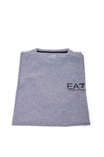 Emporio Armani EA7 Shirts T-shirt Gray 4 Emporio Armani EA7 Shirts T-shirt Gray - Afbeelding 2