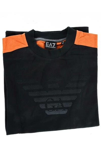 Emporio Armani EA7 Hoodies & Sweatvesten Sweatshirt Black 6 Emporio Armani EA7 Hoodies & Sweatvesten Sweatshirt Black - Afbeelding 4