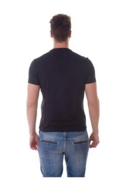 Emporio Armani EA7 Shirts T-Shirt Black -Goedkope Emporio Armani EA7 winkel a1938525ac870eb1dc5236ddd9b5a854