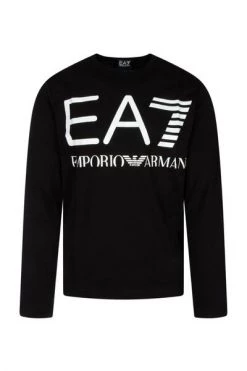 Emporio Armani EA7 Longsleeves Long Sleeve Tops Black