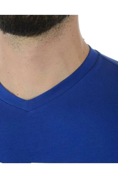 Emporio Armani EA7 Shirts T-shirt Blue 4 Emporio Armani EA7 Shirts T-shirt Blue - Afbeelding 2