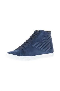 Emporio Armani EA7 Sneakers Blue -Goedkope Emporio Armani EA7 winkel a60f2b26736fbdbe9b74c8fc7c6599c2