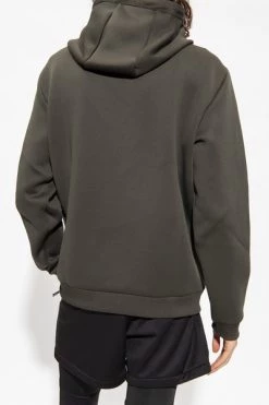 Emporio Armani EA7 Hoodies & Sweatvesten Logo-printed Hoodie Green -Goedkope Emporio Armani EA7 winkel a652c52d980f3ef5868b170d6ae25d06